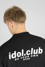 "idol.club" Pump cover - black