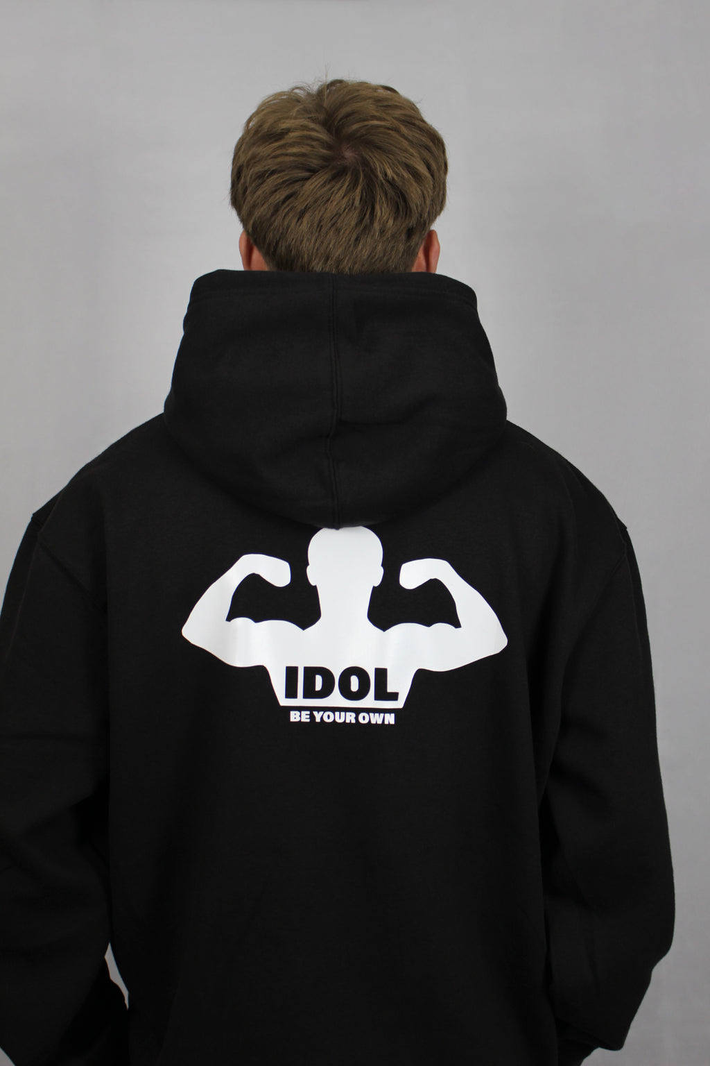 "Flex" Pump cover hoodie - black