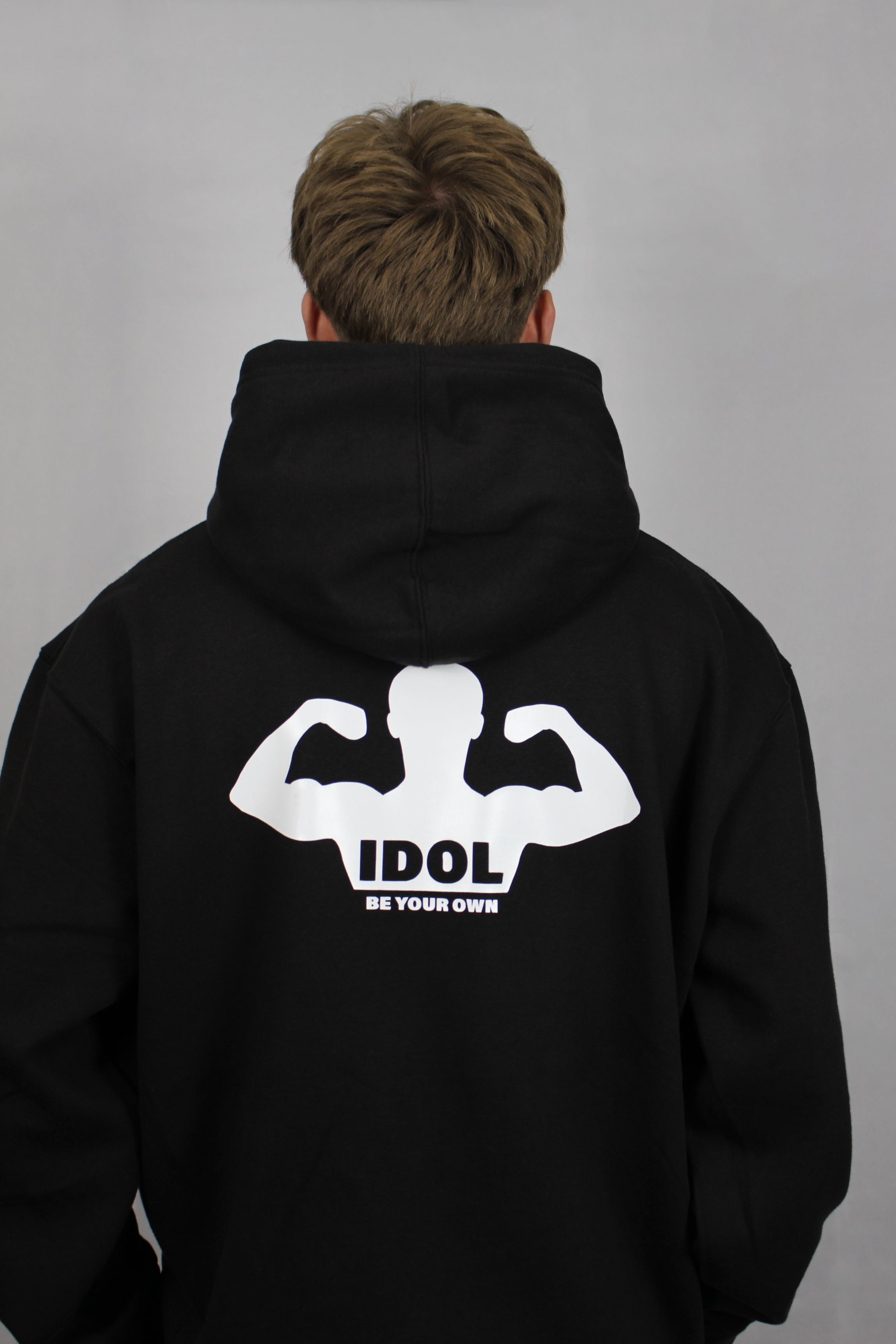 "Flex" Pump cover hoodie - black