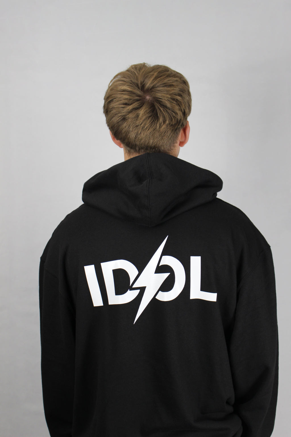 "Power" Pump cover hoodie - black