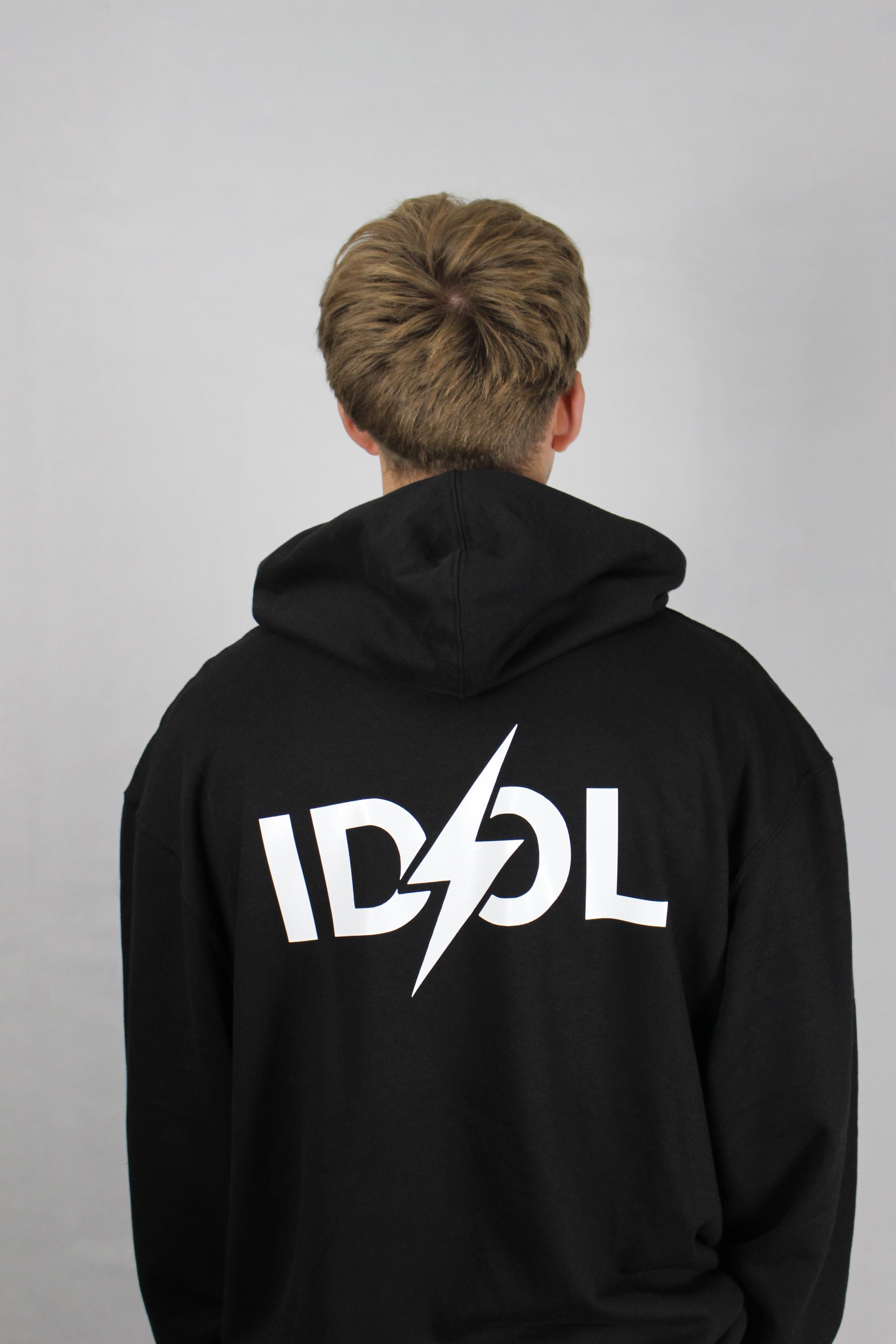 "Power" Pump cover hoodie - black