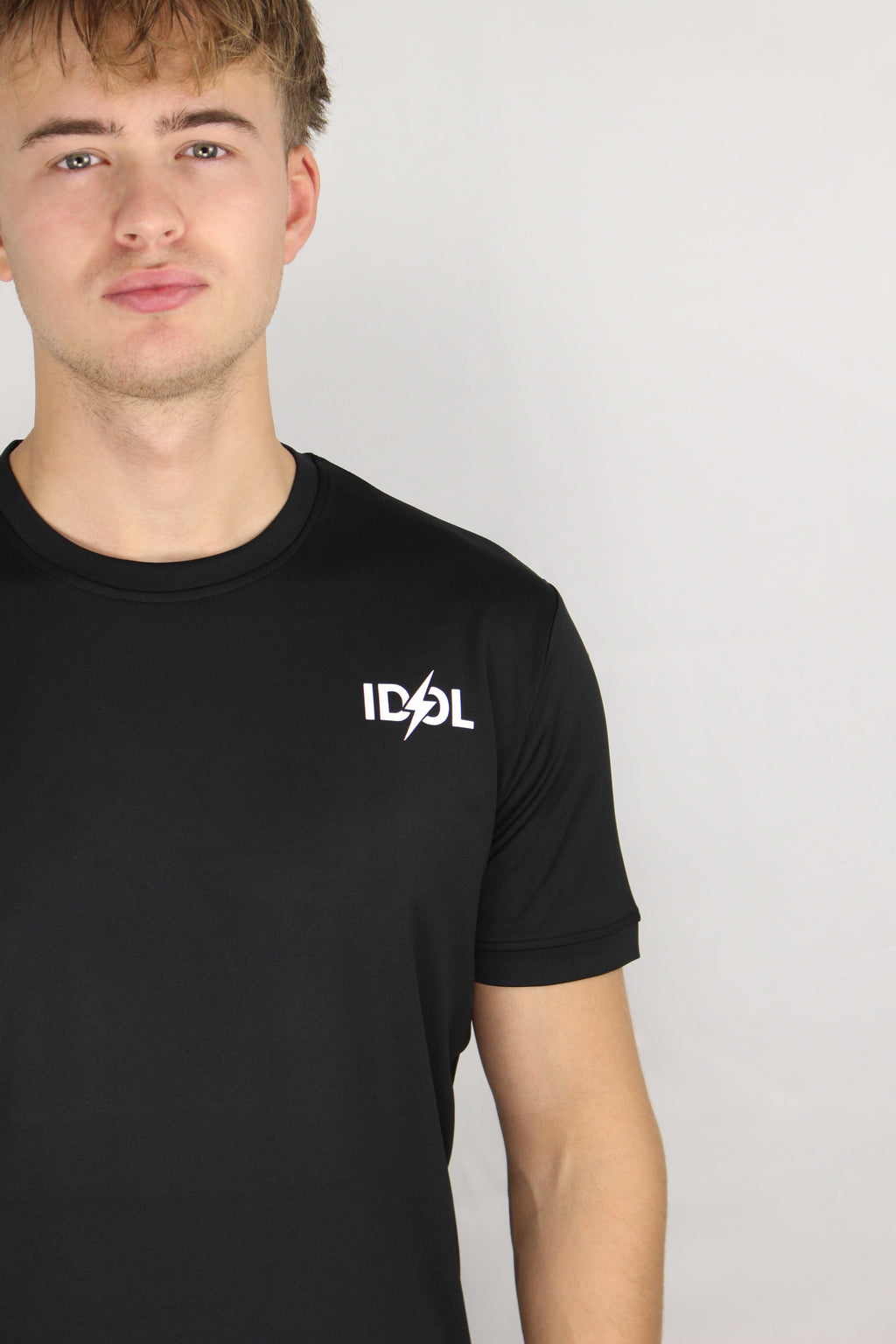 "Power" Performance T-Shirt - black