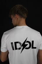 "Power" Performance T-Shirt - white