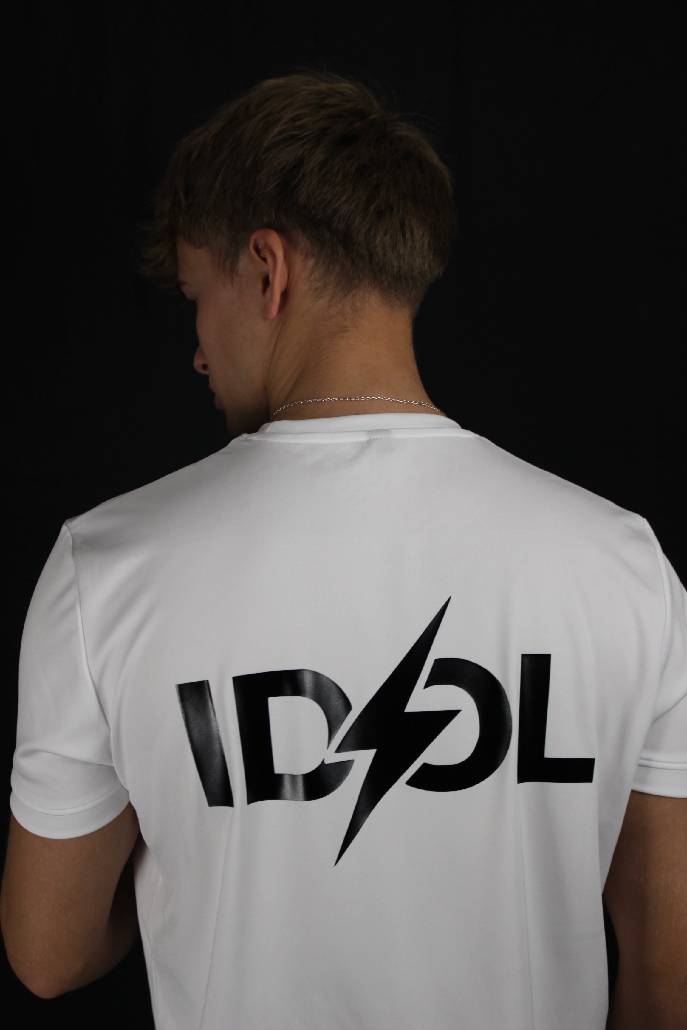 "Power" Performance T-Shirt - white