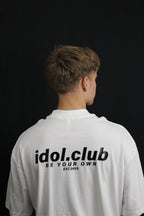 "idol.club" Pump cover - white