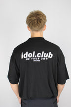 "idol.club" Pump cover - black
